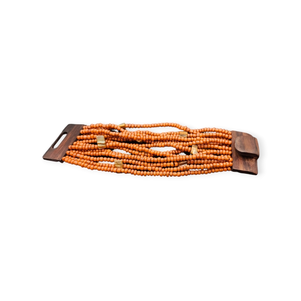 Seed Bead Cuff - Picture 4 of 6